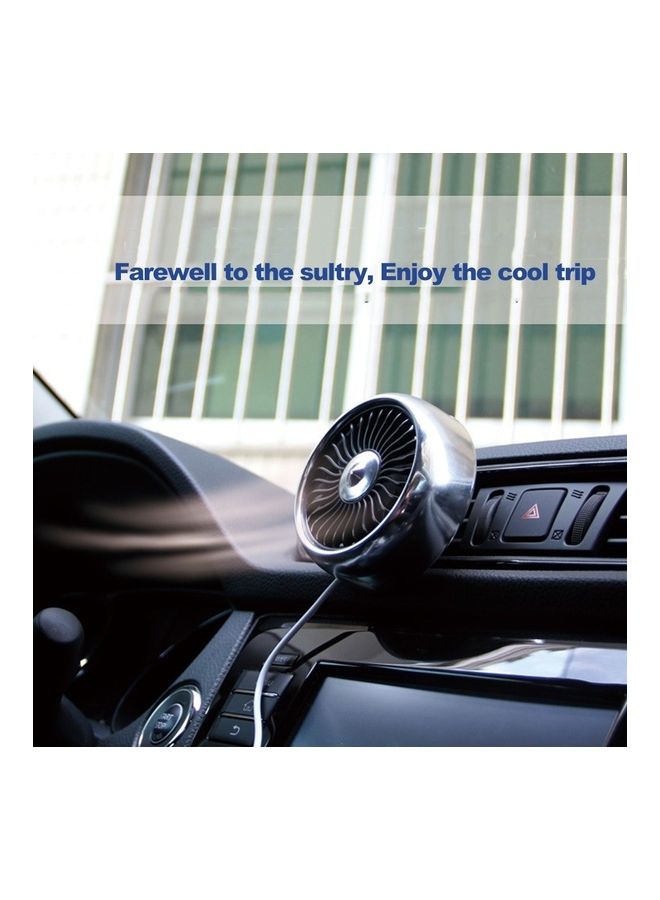 Loquat 3 Speeds USB Car Fan - Image 3