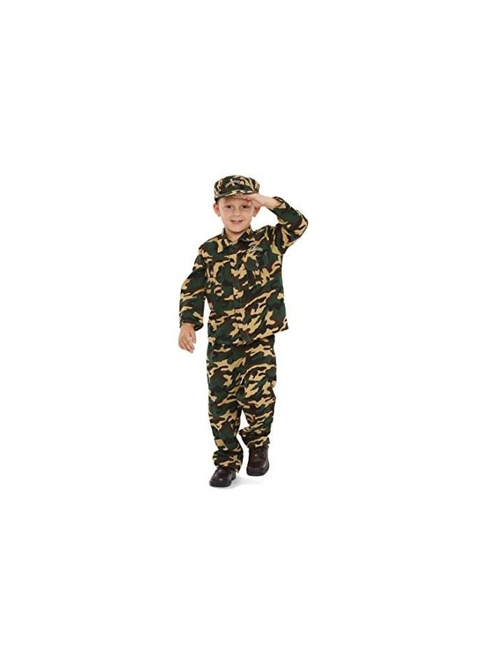 Army Fancy Costume Small For 3-4 Years Kids - Image 2