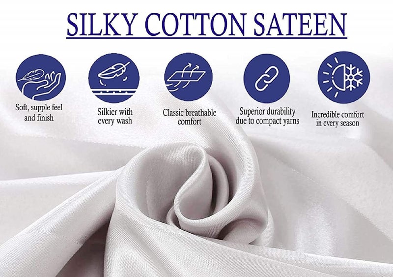 VLYSIUM Rectangular 12x24 Inches Cushion, Set of 2, Microfiber Hotel Quality Premium Fibre Soft Cushion, Pillow Filler, White - Image 3