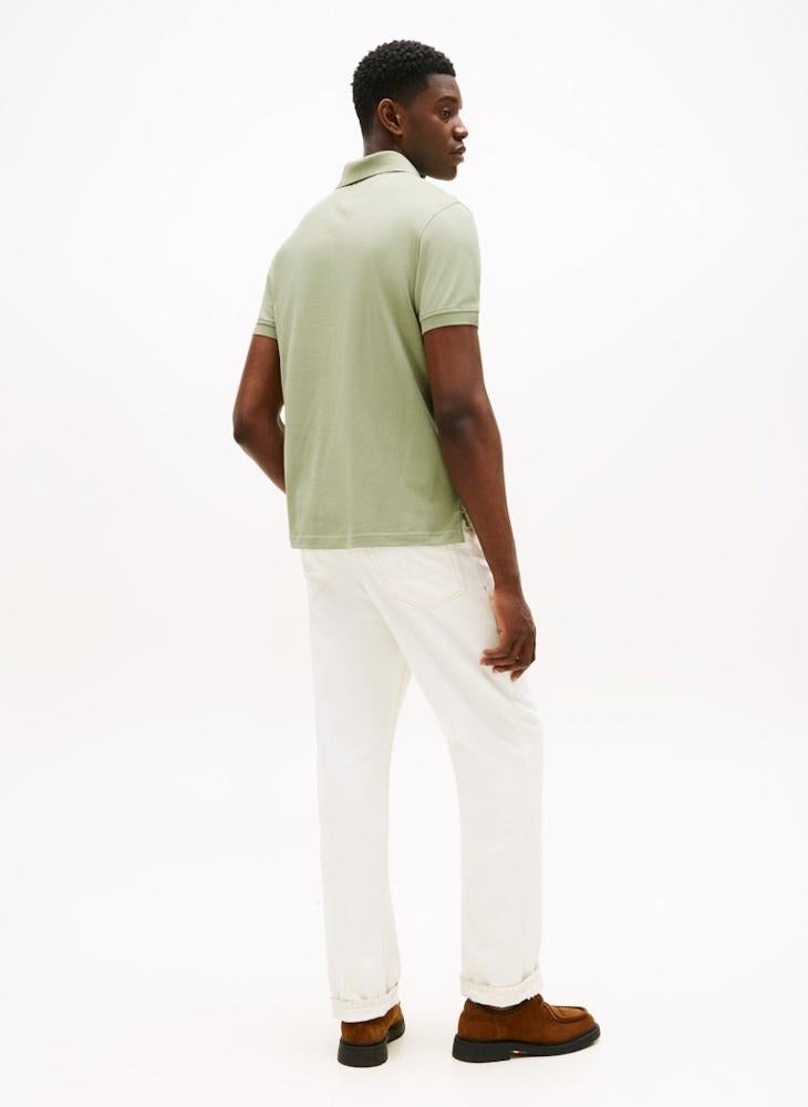 TOMMY HILFIGER 1985 Regular Fit Pique Polo Shirt - Image 2