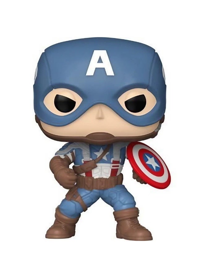 Funko Funko POP! Marvel The Infinity Saga Captain America with Helmet (The First Avenger) Vinyl Bobblehead (9.5 cm)  - Image 3