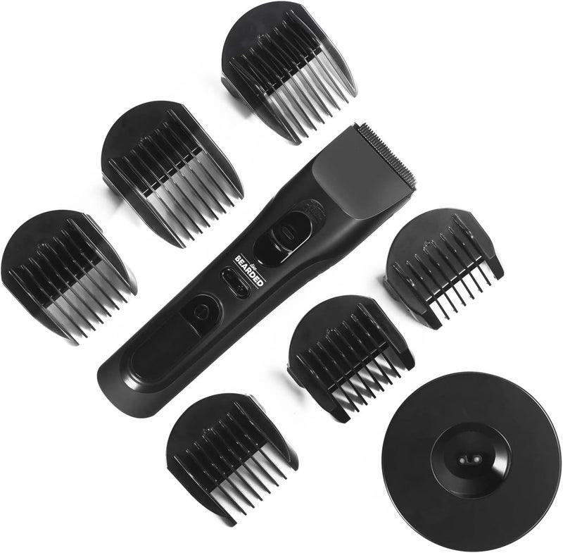 Live Bearded MT1 Beard Trimmer  Rechargeable with 240Minute RunTime Ceramic Blade Whisper Quiet and 28 Combination Cutting Lengths for Men