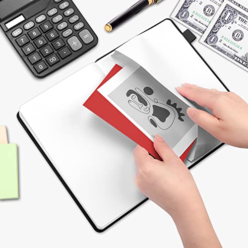 JUBTIC A5 Check Registers for Personal Checkbook, Ledger Transaction Registers Log Book for Small Business. Track Payments, Finances, Deposits, Debit Card and Bank Account - Black - Image 5