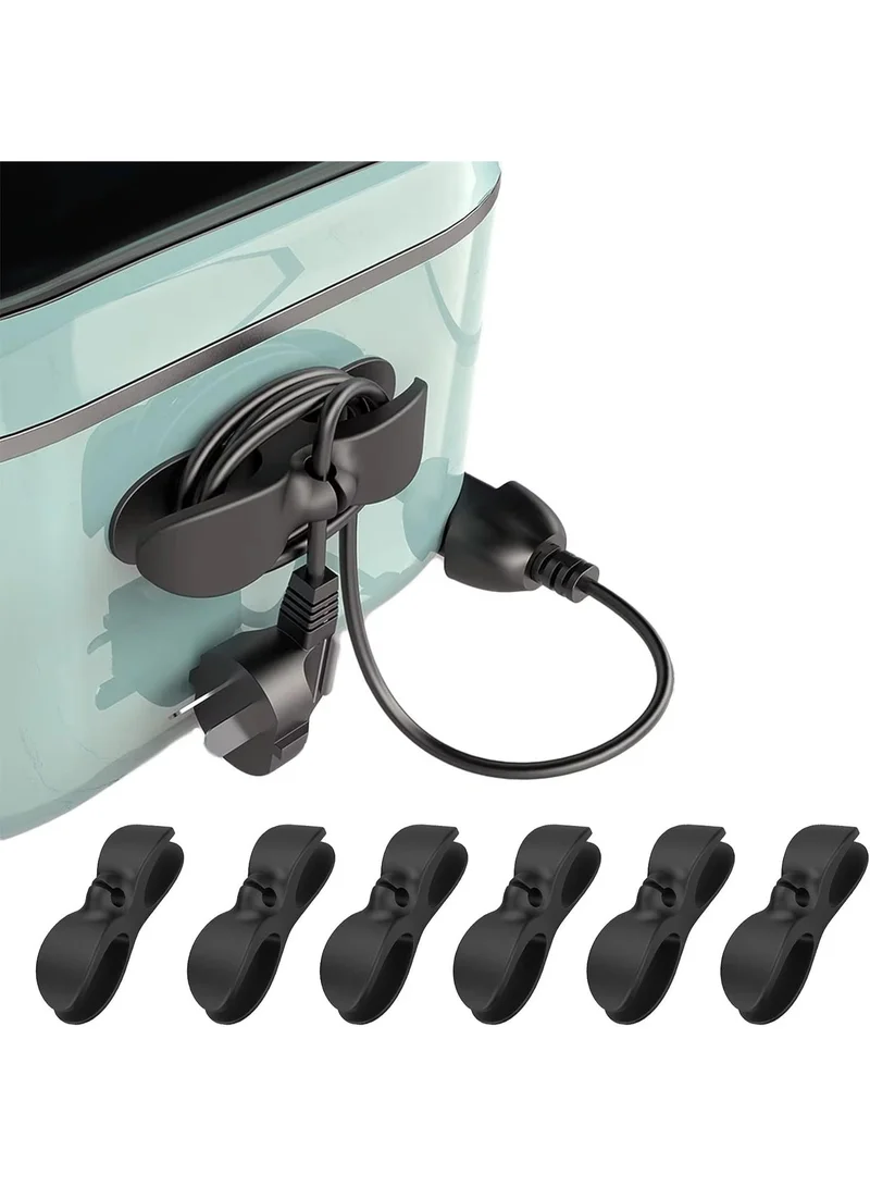 THUGFIT Silicone Kitchen Stand Wall-mounted Cable ORGANISER (5PCE)