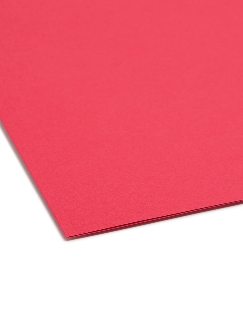 Smead Fastener File Folder, 2 Fasteners, Reinforced 1/3-Cut Tab, Legal Size, Red, 50 per Box (17740) (Pack of 1) - Image 4