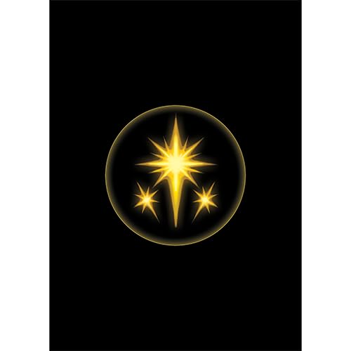 Fantasy North - Elements I - 100 Textured Matte TCG Card Sleeves - Fits Magic MTG Commander Pokemon and Other Card Games - Playing Card Sleeves (Holy) - Image 1
