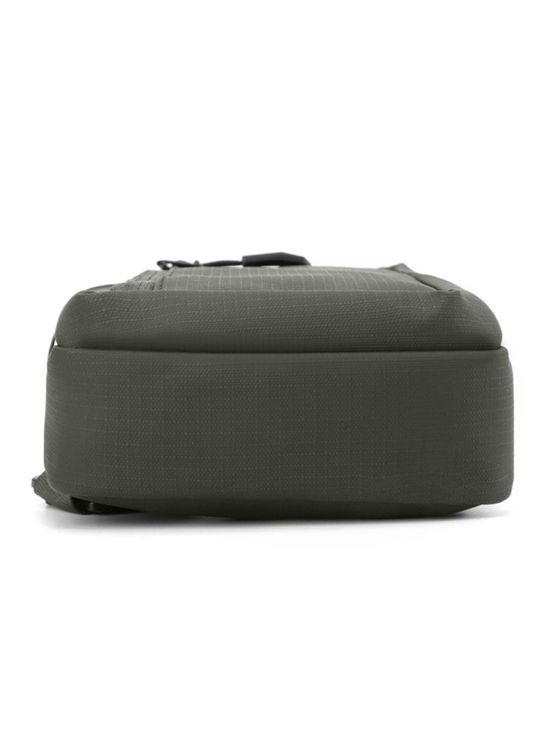 Hike Unisex Cross Body Chest Bag Synthetic Water-Resistant Scratch Resistant Small Shoulder Sling Bag for Business Travel Outdoor Shopping, HK9004-GREEN - Image 5