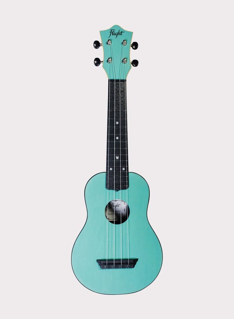 Flight TUS35LB Travel Soprano Ukulele, Light Blue - Image 1