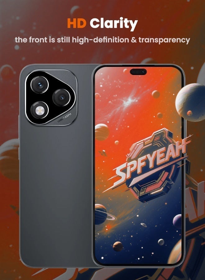 مستقبل نوفا [2 + 2 عبوة] واقي شاشة الخصوصية لهاتف Honor 400 Lite مع واقي عدسة الكاميرا، [مضاد للتجسس بزاوية 28 درجة] [صلابة 9H] [حساس للمس] [مضاد للخدش] [خالٍ من الفقاعات] [مناسب للجراب] مجموعة واقي لهاتف Honor 400 Lite 5G مقاس 6.7 بوصة (معلب، 2 + 2 قطعة) - Image 5