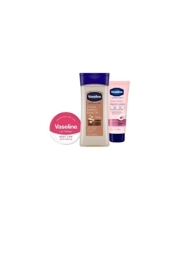 Vaseline Care Set, 3 Pieces - Image 1