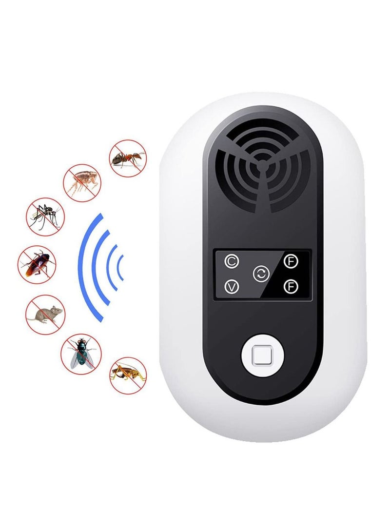 Y&D Ultrasonic Mouse Repellent, 8 Wave Frequency Conversion Rat Efficient Spider Pest Repeller For Rodents, Cockroaches and other insects (UK) - Image 1