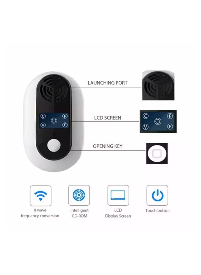 Y&D Ultrasonic Mouse Repellent, 8 Wave Frequency Conversion Rat Efficient Spider Pest Repeller For Rodents, Cockroaches and other insects (UK) - Image 4