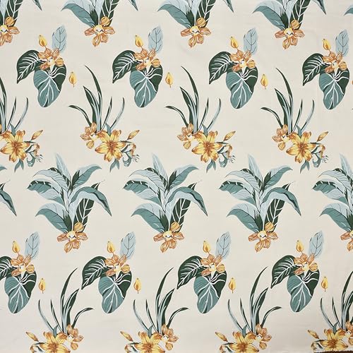 AMEYAA 320 TC Cotton Feel Glace Cotton Printed Elastic Fitted King Size Double Bed Bedsheet with 2 Pillow Covers | Fitted Bedsheets King Size 78 x 72 x 8 Navy Flowers - Image 3