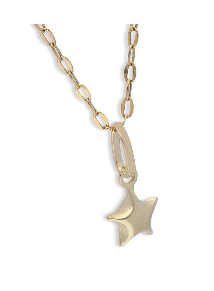 أف كيه جوليريز عقد ذهب (سلسلة مع قلادة) 18 قيراط- FKJNKL18KU1121 - Image 2