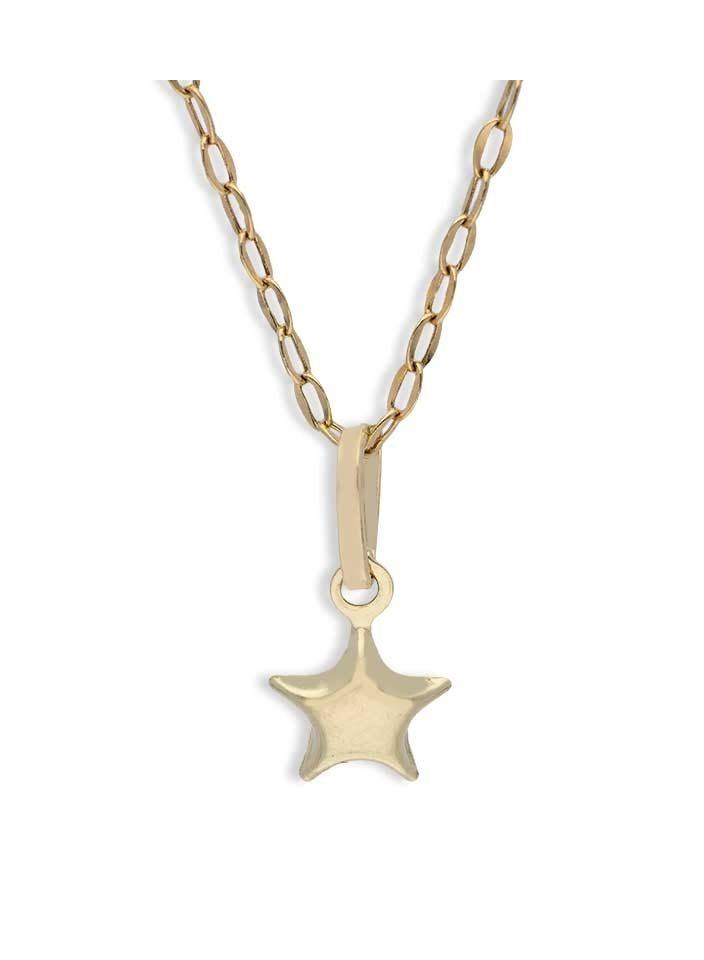 أف كيه جوليريز عقد ذهب (سلسلة مع قلادة) 18 قيراط- FKJNKL18KU1121 - Image 1