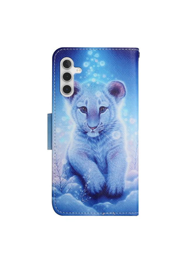 S-TOP Case For Samsung Galaxy A13 5G Painted Pattern Horizontal Flip Leather Phone Case - Image 3
