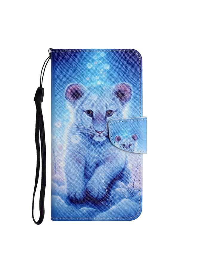 S-TOP Case For Samsung Galaxy A13 5G Painted Pattern Horizontal Flip Leather Phone Case - Image 2