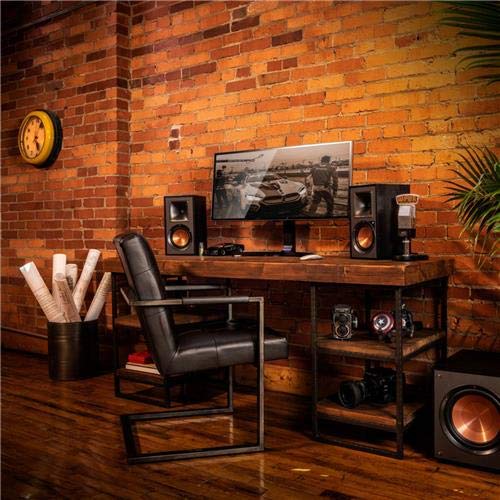 Klipsch مكبر صوت بلوتوث Klipsch R-51PM مزود بالطاقة، أسود - Image 2