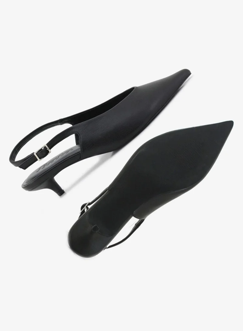 Bata  Pointed Slingback Mule Shoes for Women | Best Price UAE