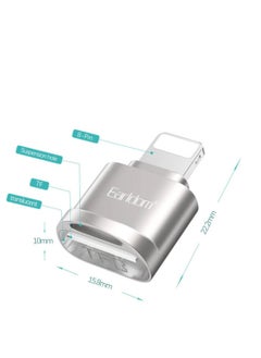 أيرلدوم قارئ بطاقات 8 سنون، قم بتوصيل وتشغيل OT94L، نقل عالي السرعة لهاتف iPhone  - Image 3