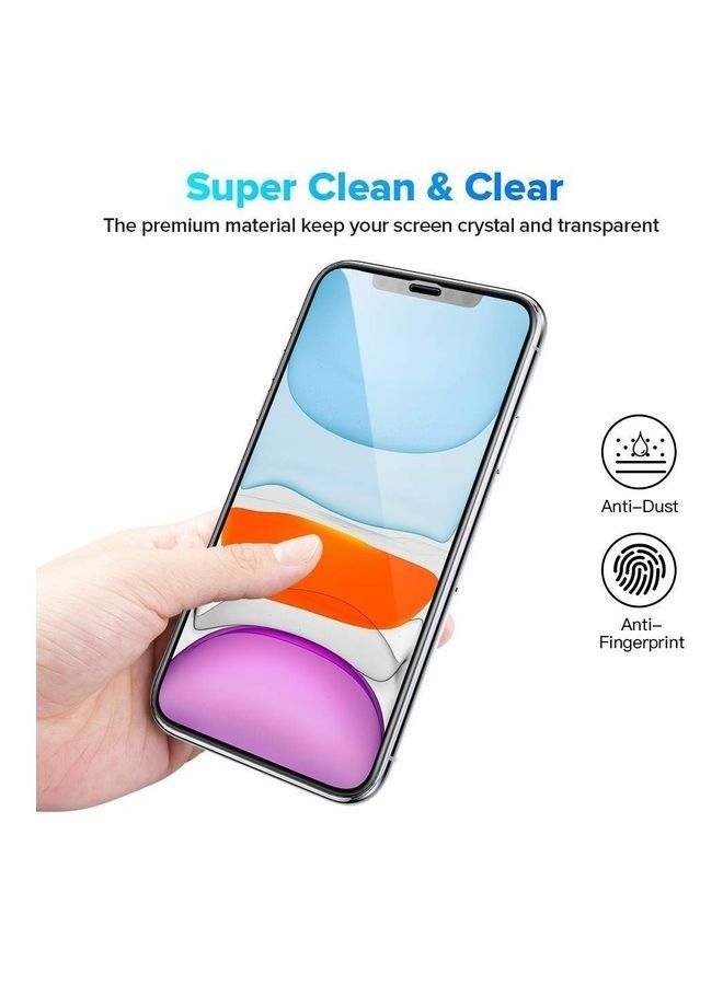 Full Glue Screen Protector For iPhone 12 Pro Max  Clear - Image 3