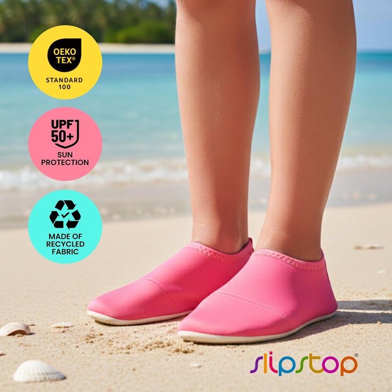 Slipstop AntiSlip Shoes for Kids - Quick-Dry Aqua Socks Beach Shoes for Kids - Barefoot Shoes for Water Sports Yoga Exercise - Image 4
