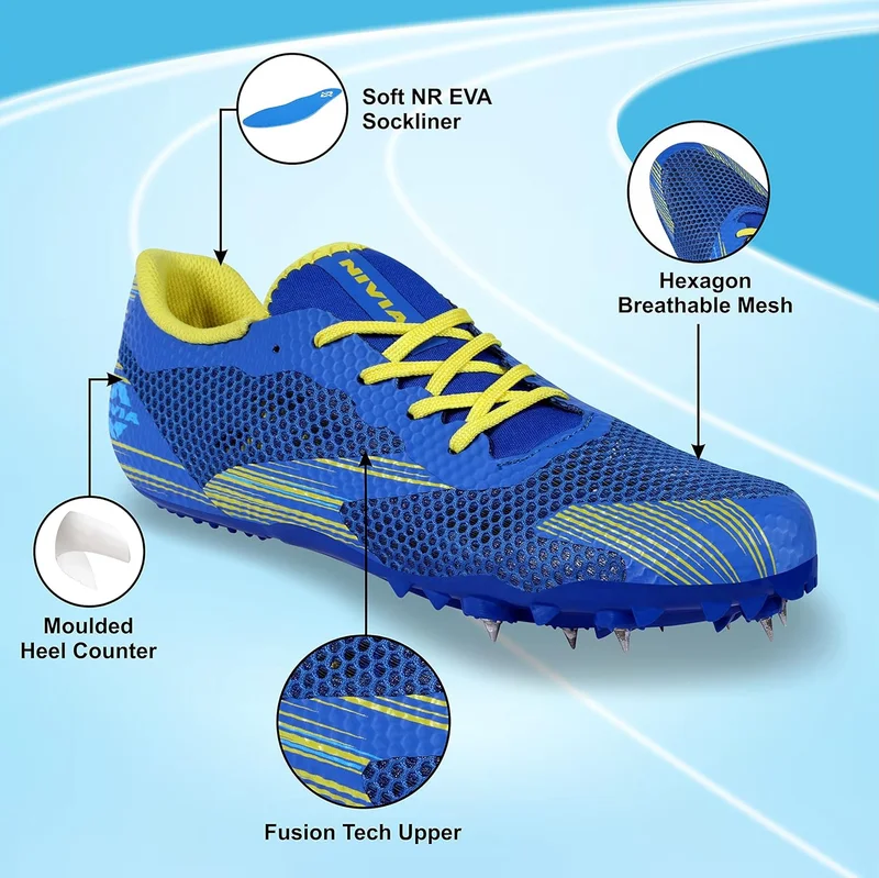 نيفيا Nivia Track and Field-100 Lightweight Running Shoes for Men