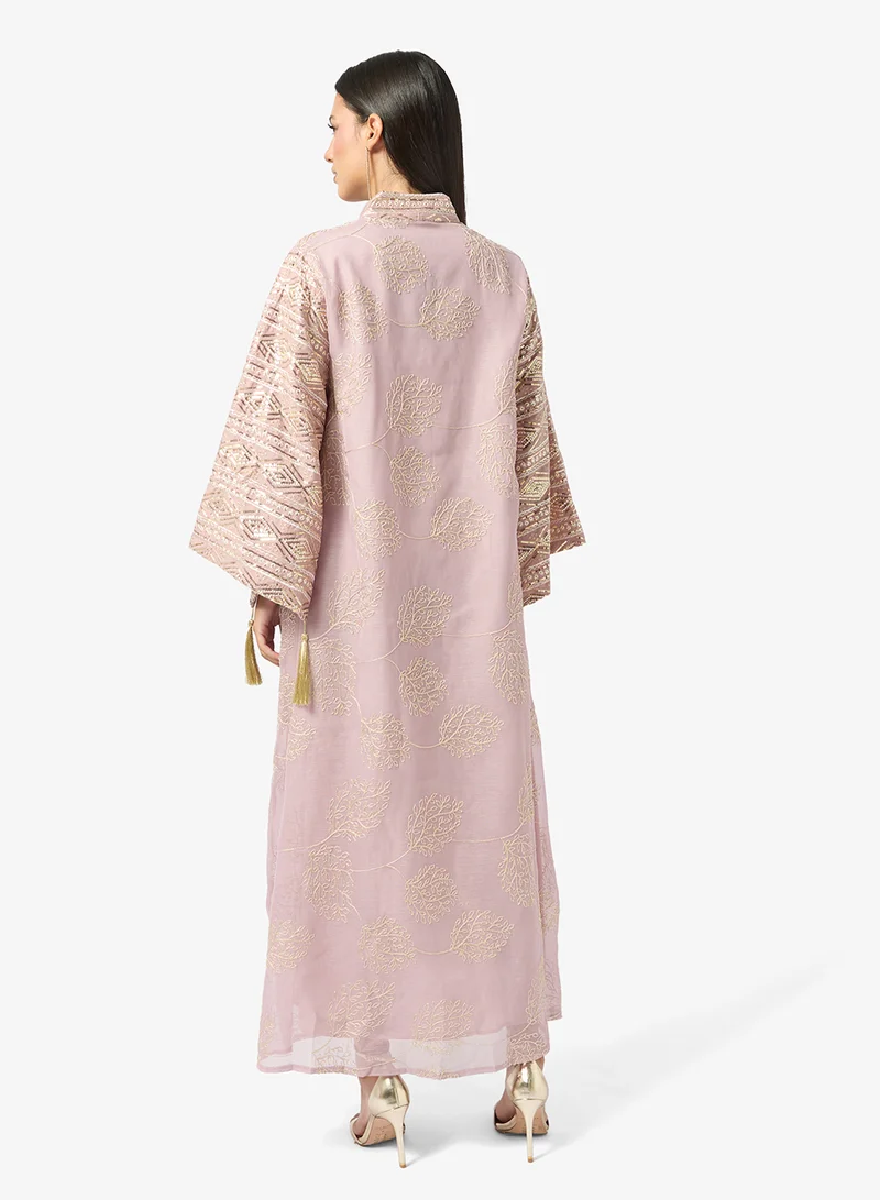 Khizana Embroidered Jalabiya