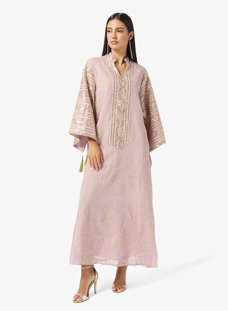 Khizana  Embroidered Jalabiya for Women | Best Price UAE