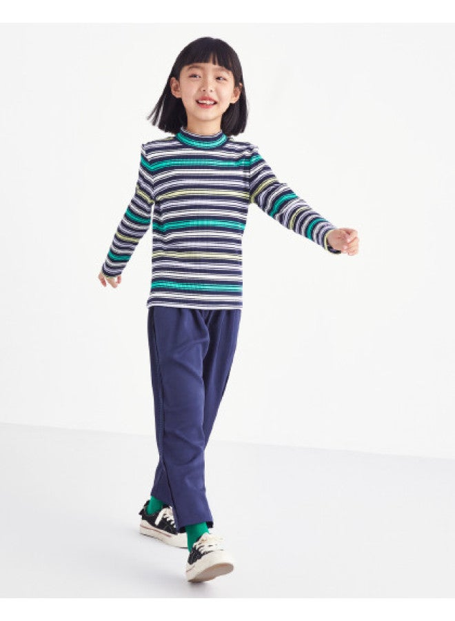 Annil Girls' Casual Elastic Joggers - Loose Fit Spring/autumn Narrow Leg Woven Pants - Image 1