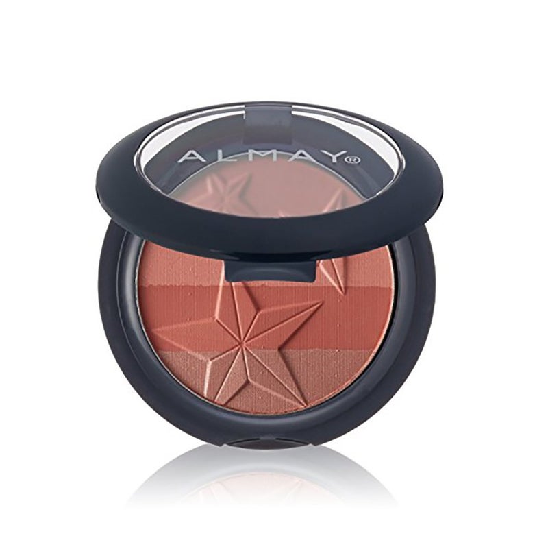 Almay Blush Palette, Face Makeup, High Pigment Powder, Smart Shade Blush, Hypoallergenic, 030 Coral, 0.32 Oz - Image 1