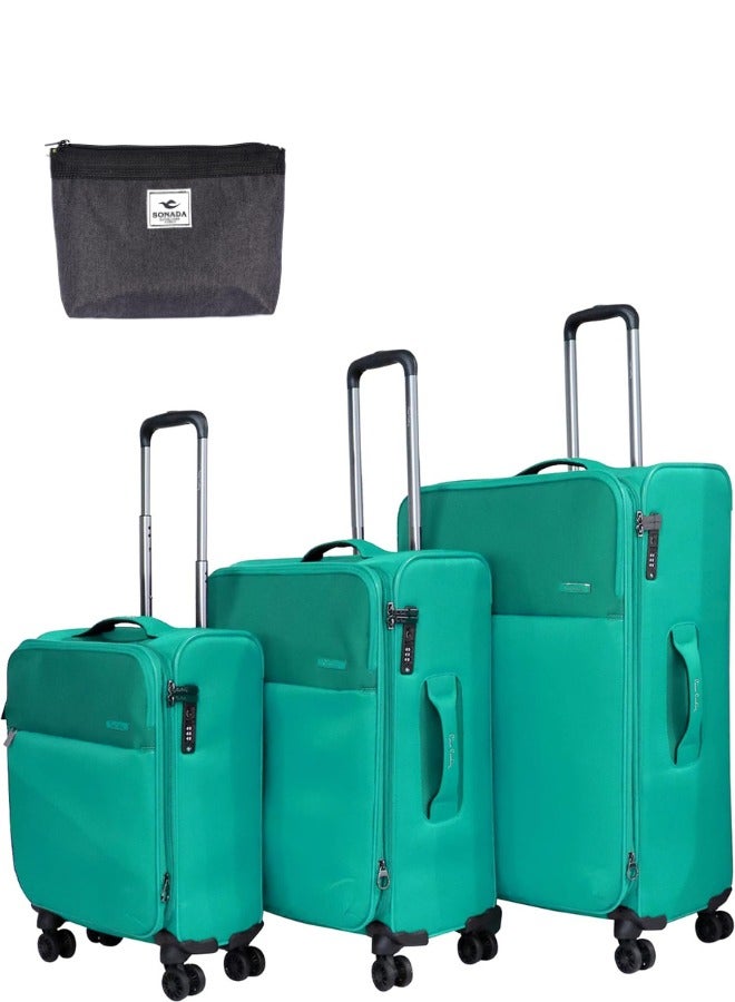 pierre cardin Softside Luggage Mercury Collection Set of 3 - Image 1