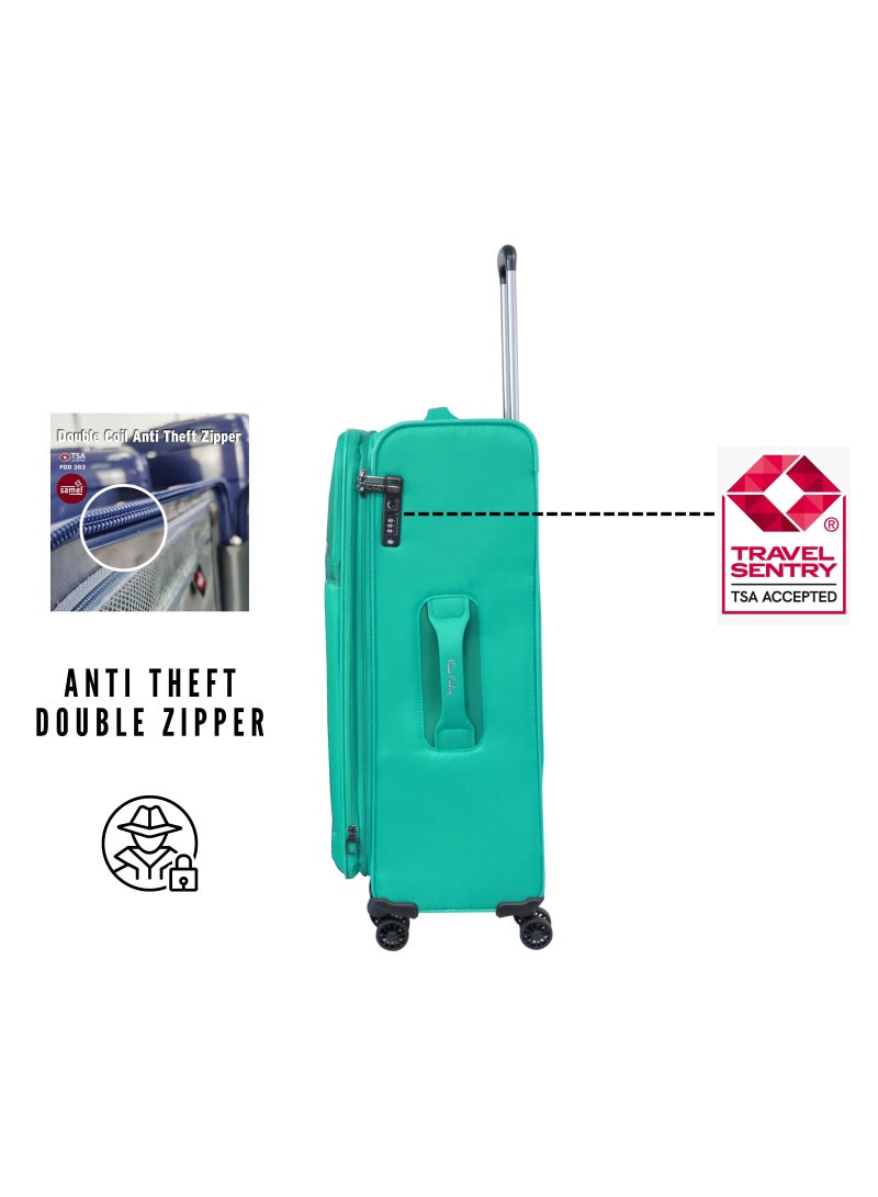 pierre cardin Softside Luggage Mercury Collection Set of 3 - Image 5