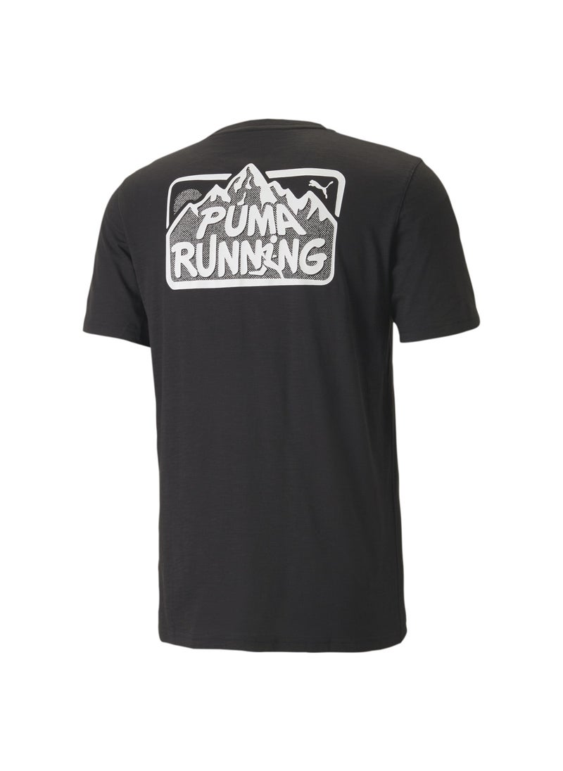 PUMA - Run Graphic Mens Training T-Shirt - Image 1
