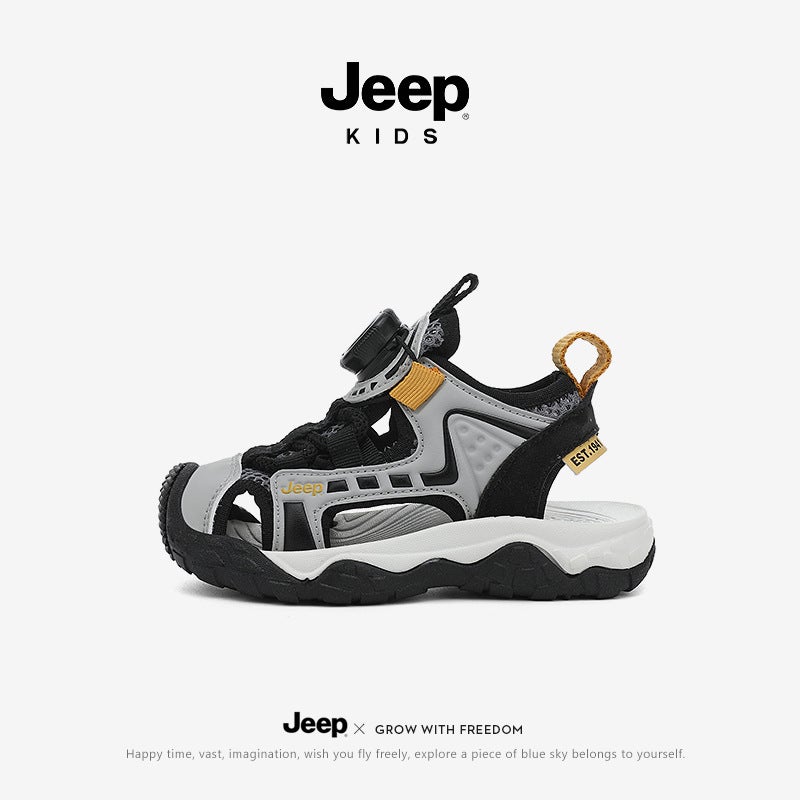[Size 22-30] Jeep Kidsren'S Outdoor Sports Sandals Boys' Shoes Girls' Baby River Tracing Shoes - Image 1