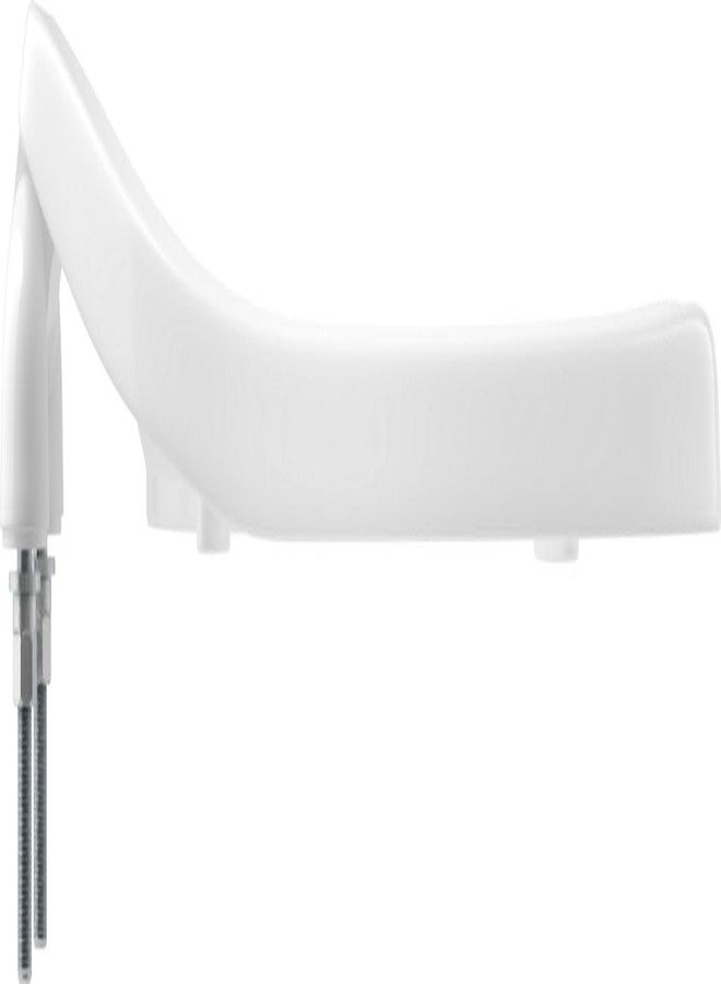 PROFLO PFTSCOFA2000 Elongated Open-Front Toilet Seat - White - Image 2