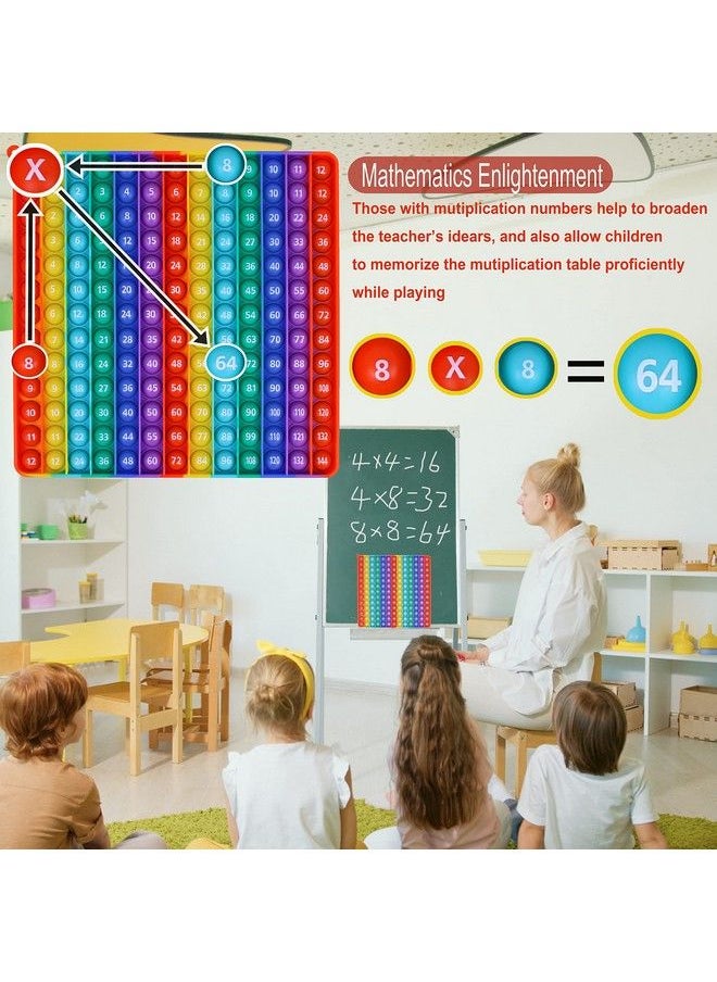 Multiplication Game Big Multiplication Chart Math Fidget Toys Learning Games Math Toysmultiplication Pop W It 12X12 Math Manipulatives Multiplication Machine Times Table