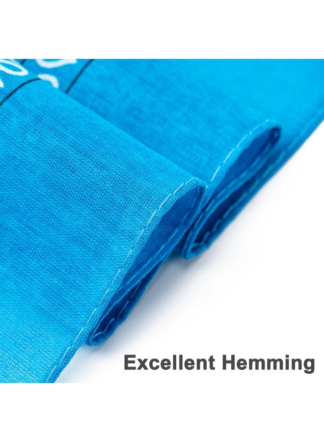 OSHIMA 12 Cotton Paisley Cowboy Bandanas Headband, High Quality Colourful Pack Bandanas, 100％ Premium Quality Cotton Handkerchief, Paisely Pattern Hair Headband, for Women Men - Image 4