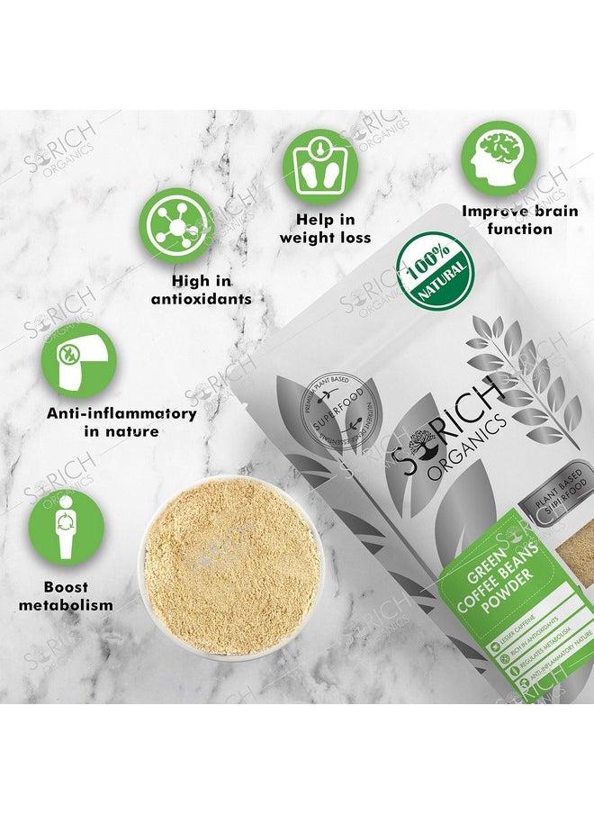 Sorich Organics Pure & Natural Green Coffee Beans Powder 200 Gm  - Image 2