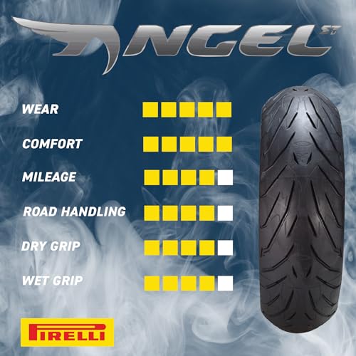 Pirelli Angel ST Motorcycle Tire Set - High Performance, Durable, and Reliable Front (120/70ZR-17 58W) and Rear (190/50ZR17 73W) Tires - Image 4