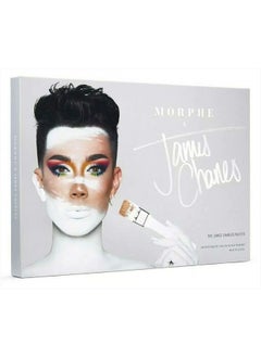 Morphe x James Charles Artistry Palette - 39 Eyeshadows and Pressed Pigments - Crazy Colorful, Deeply Pigmented Shades - Matte, Metallic, and Shimmer shades