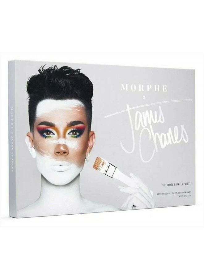 Morphe - Morphe x James Charles Artistry Palette - 39 Eyeshadows and Pressed Pigments - Crazy Colorful, Deeply Pigmented Shades - Matte, Metallic, and Shimmer shades - Image 1