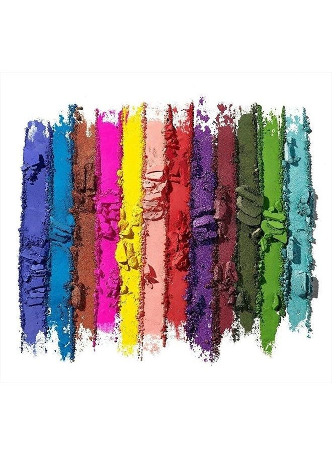 Morphe - Morphe x James Charles Artistry Palette - 39 Eyeshadows and Pressed Pigments - Crazy Colorful, Deeply Pigmented Shades - Matte, Metallic, and Shimmer shades - Image 1