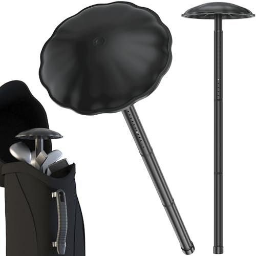 Scisum Golf Travel Bag Support Pole HeavyDuty Alloy Steel Golf Club Protector with ABS Cover Adjustable 2756 Inch ToolFree Installation for Travel Bags - Image 1