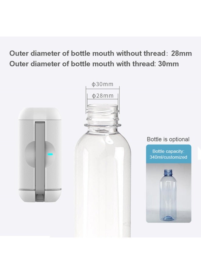 Portable Electric Travel Bidet Sprayer – USB-C Rechargeable Handheld Shattaf, 180° Rotatable Nozzle, 2 Pressure Modes, Compact Design for Personal Hygiene, Baby Care & Travel (Blue Fire BS-21S) - Image 3