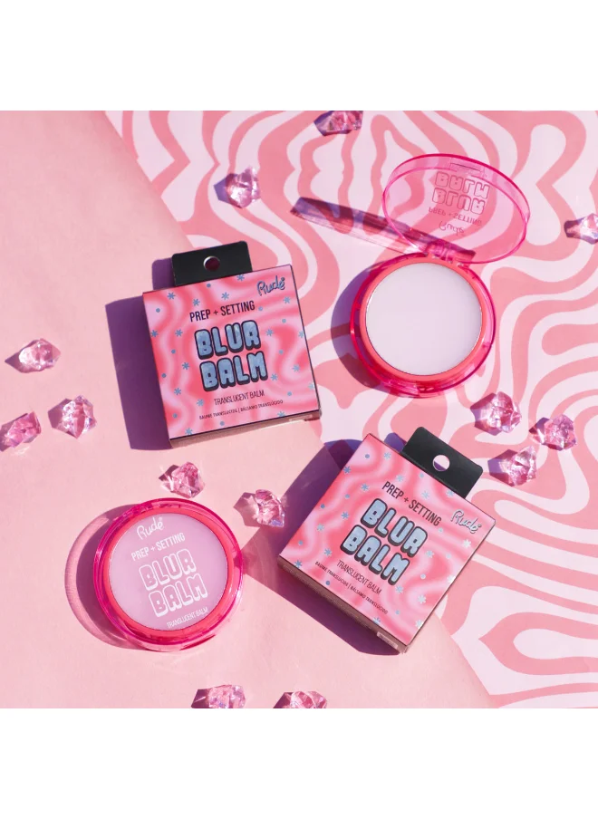 Rude Blur Balm Prep +Setting Transluscent Balm