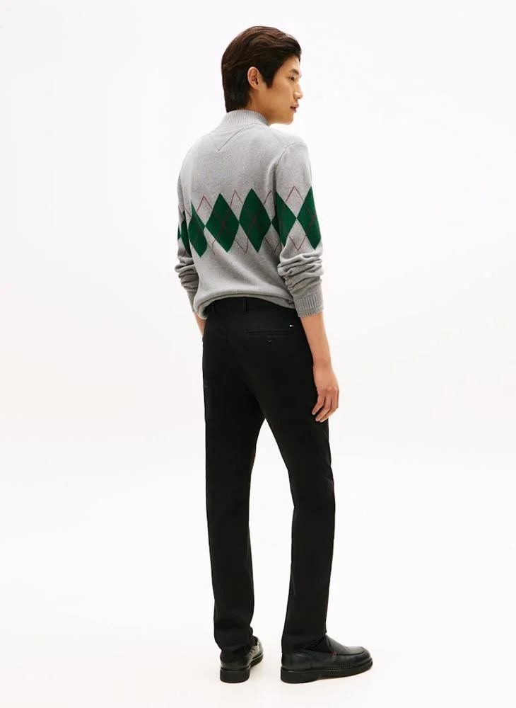 TOMMY HILFIGER Denton Straight Leg Twill Chinos