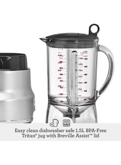 Sage The Fresh & Furious - Blender for Smoothies and Ice Crushing, Silver - UAE Version, 2 Year Manufacturer Warranty  - Image 4