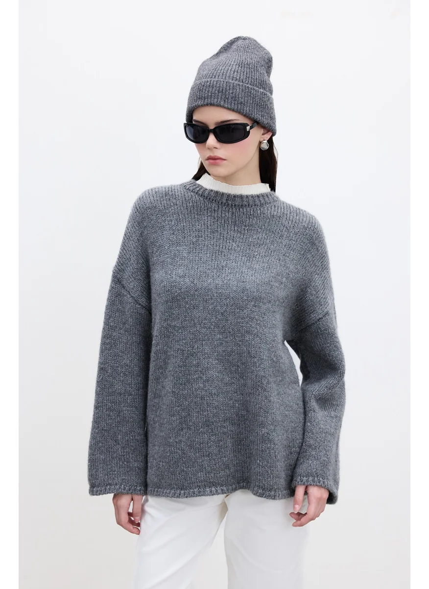 Manuka Oversized Sweater Anthracite