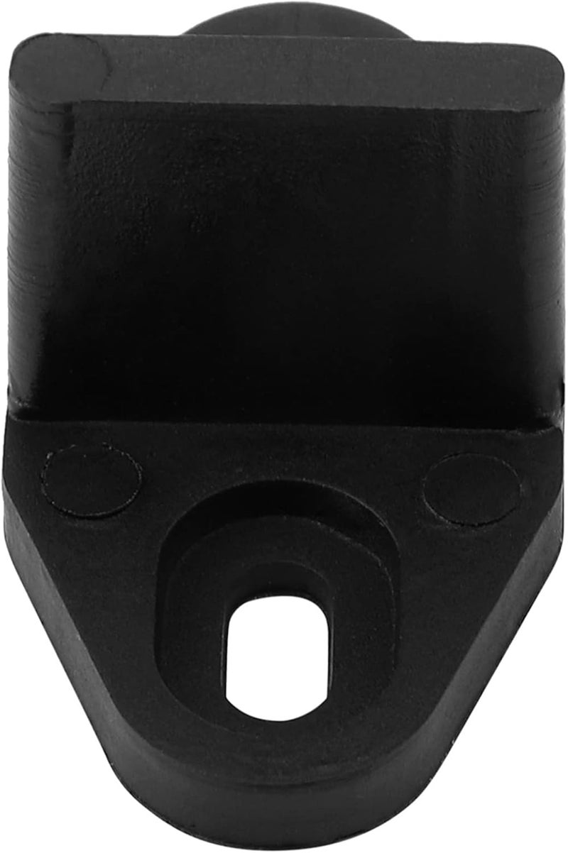 Strong Impact Black Coated Plastic Floor Guide, Ensures Stable Sliding Barn Door, Groove Fit 0.4cmx2cm, Hardware, Installation Screws Included Floor Guide - Image 4
